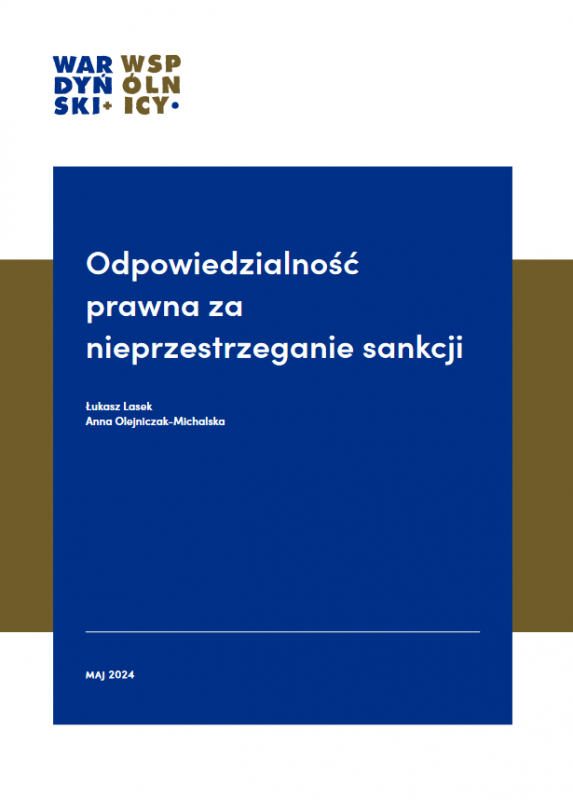 Odpowiedzialność prawna za nieprzestrzeganie sankcji