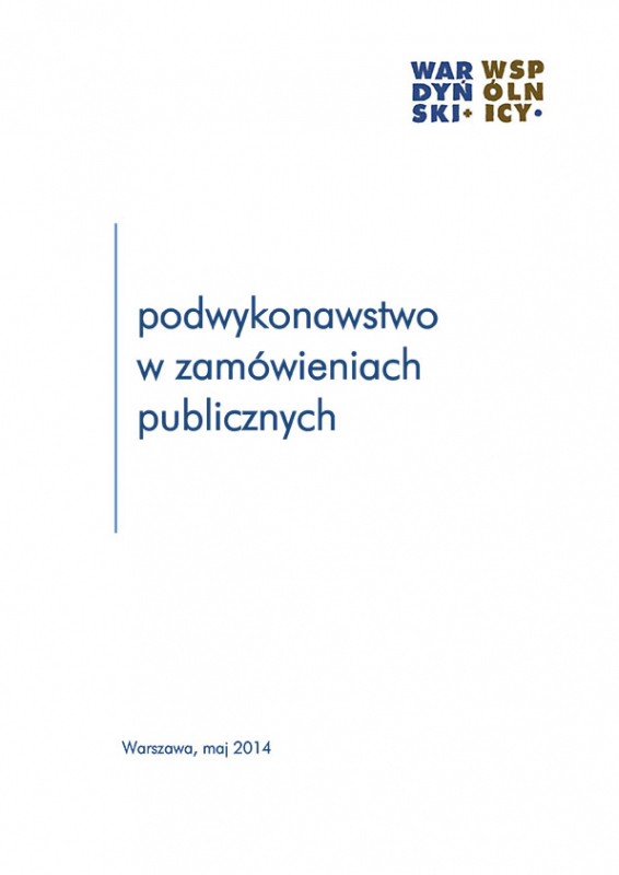 Podwykonawstwo w zamówieniach publicznych