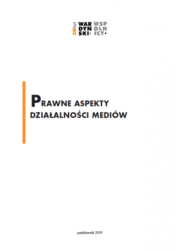 Prawne aspekty działalności mediów